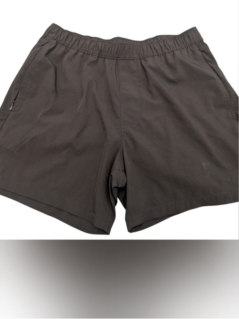 Hollister Men's Elastic-Waist Athletic Shorts - Black